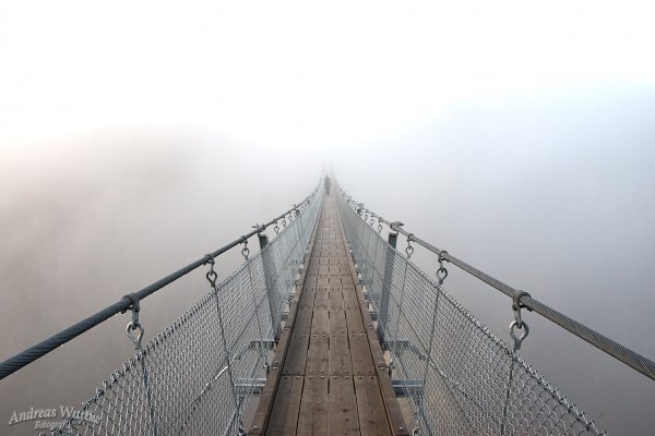 Geierlay Brucke Im Nebel Ci Fotocommunity