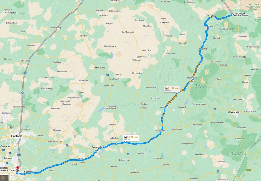 Hoedspruit - O Tambo Airport Johannesburg.jpg Hoedspruit - O Tambo Airport Johannesburg.jpg