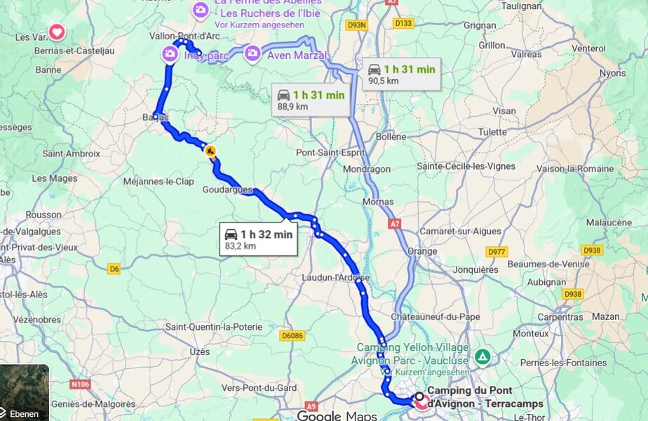 Pont d' Arc Tour..JPG