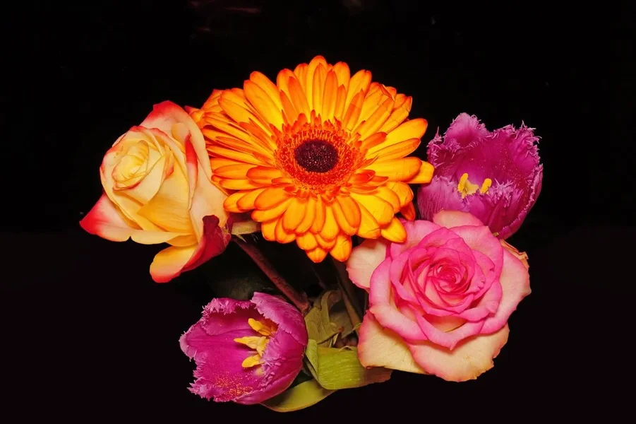 BlumenbukettRosenTulpenGerberaZWEISL32490.webp